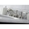 Kingston Brass KS1166PL Widespread Bathroom Faucet with Brass Pop-Up, Polished Nickel KS1166PL - alternate 2